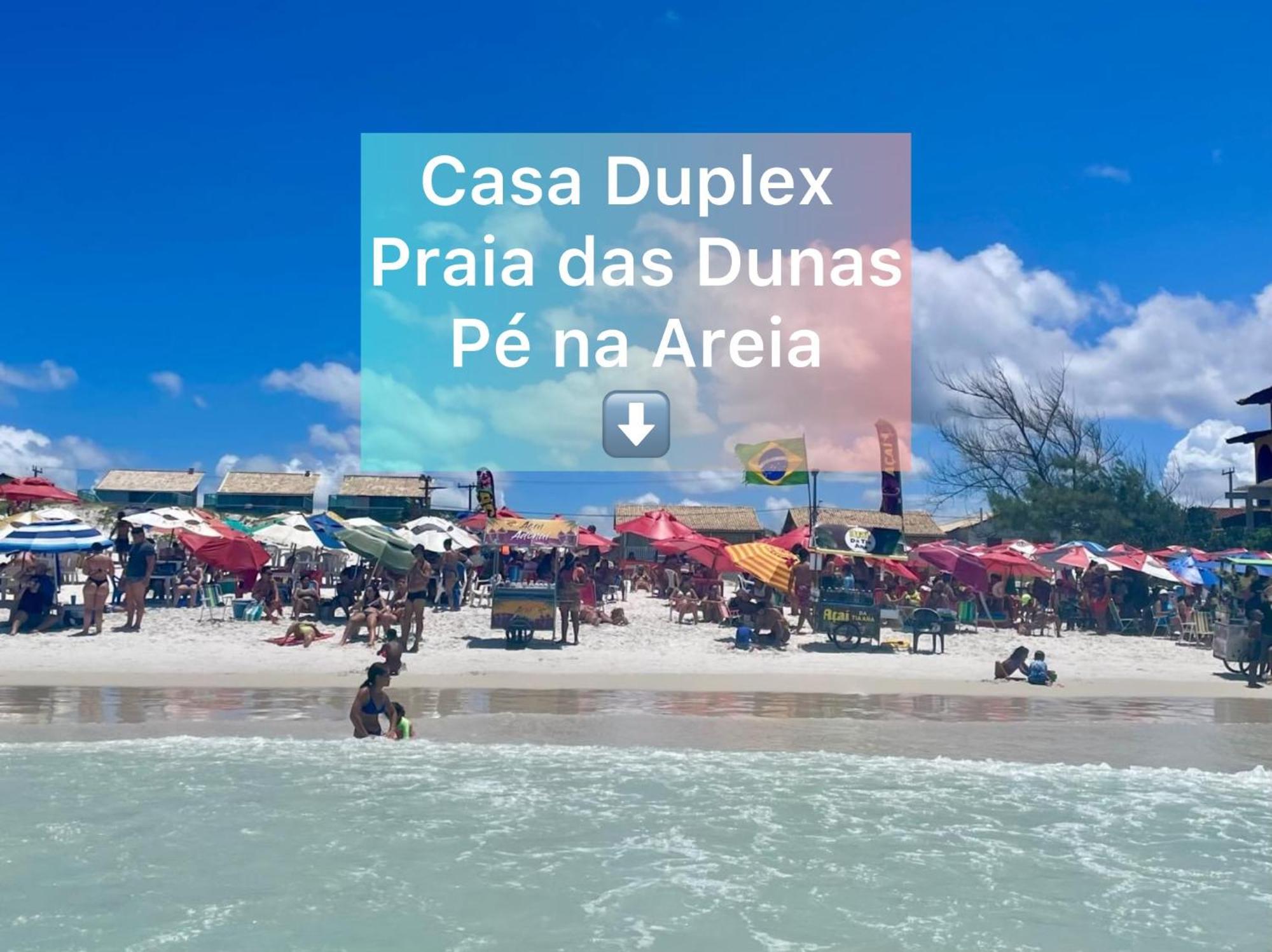 Casa Duplex Praia Das Dunas - Pe Na Areia - Ar Condicionado - Alto Padrao Cabo Frio Exteriör bild